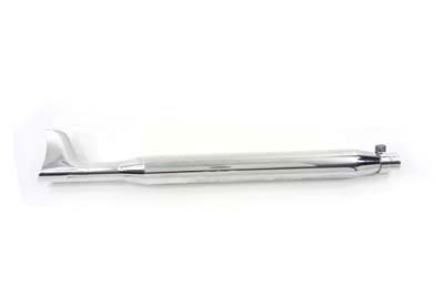 Chrome 36 in. Fishtail Muffler for Harley Big Twins