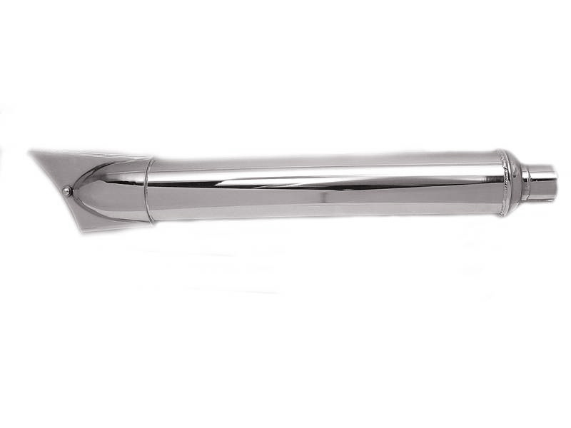 Chrome Stock Replacement Muffler for 1941-49 Harley FL EL UL Big Twin