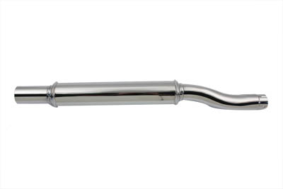 Chrome 45 Model Muffler for 1950-52 Harley & Customs