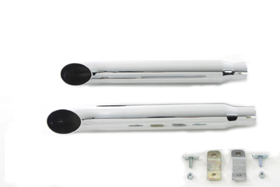 Turnout Replacement Slip-On Mufflers for 1984-1994 Softail