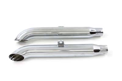 Turnout Slip-On Mufflers for 1980-2003 XL Sportster