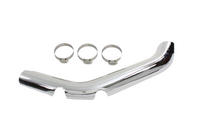Chrome 24 in. Front Heat Shield for 1970-1984 FLH Electra Glide