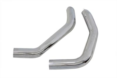 Chrome Heat Shield Set for 1999-up Big Twin & XL Sportster