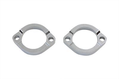 Chrome Exhaust Flange Set for 2002-up Harley XL Sportster
