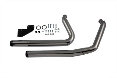 Exhaust Header Set Staggered Style for FXST 1984-2006