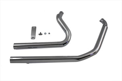 Radii MCM Monster Straight Cut Drag Pipe Set 1984-06 Harley FXST