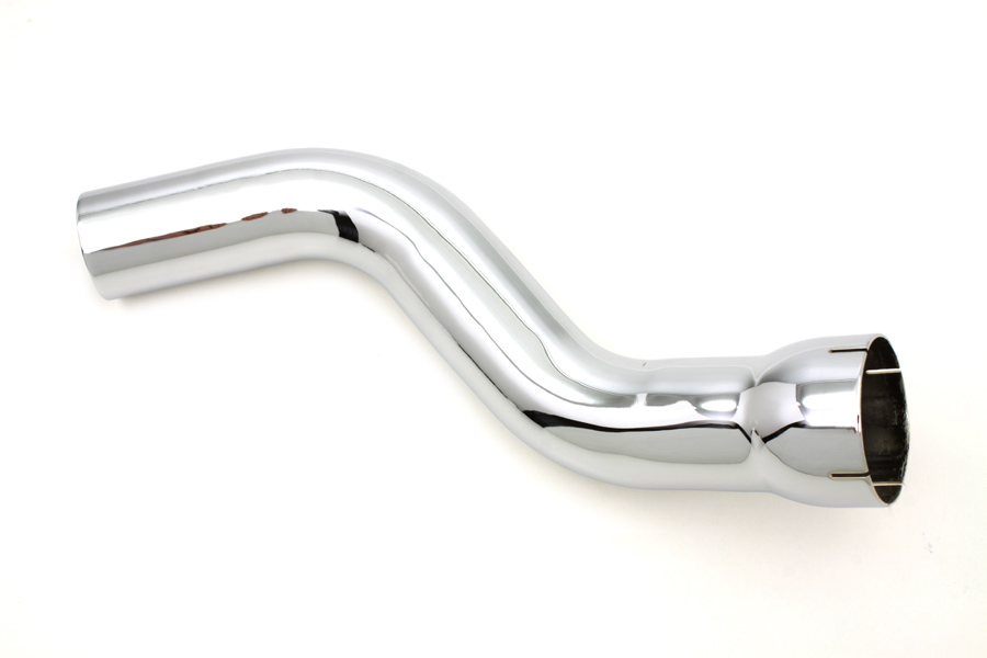 Replica Rear Exhaust Pipe Chrome for 1948-1965 Big Twins
