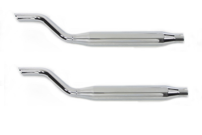 Chrome 31" FL 1948-1984 Upsweep Muffler Kit