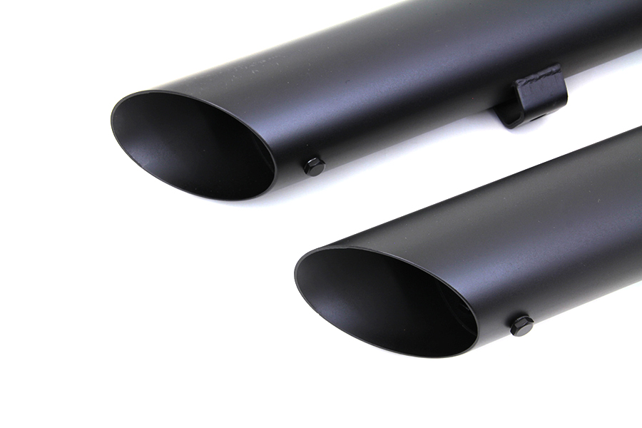 Wyatt Gatling XL 2014-UP Black Slash Muffler Set