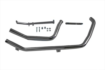 Exhaust Header Set Upsweep for FXST 2000-2006 Harley Softail