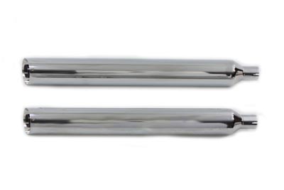 Chrome Slash Down Muffler Set for FLT 1995-UP Harley Touring