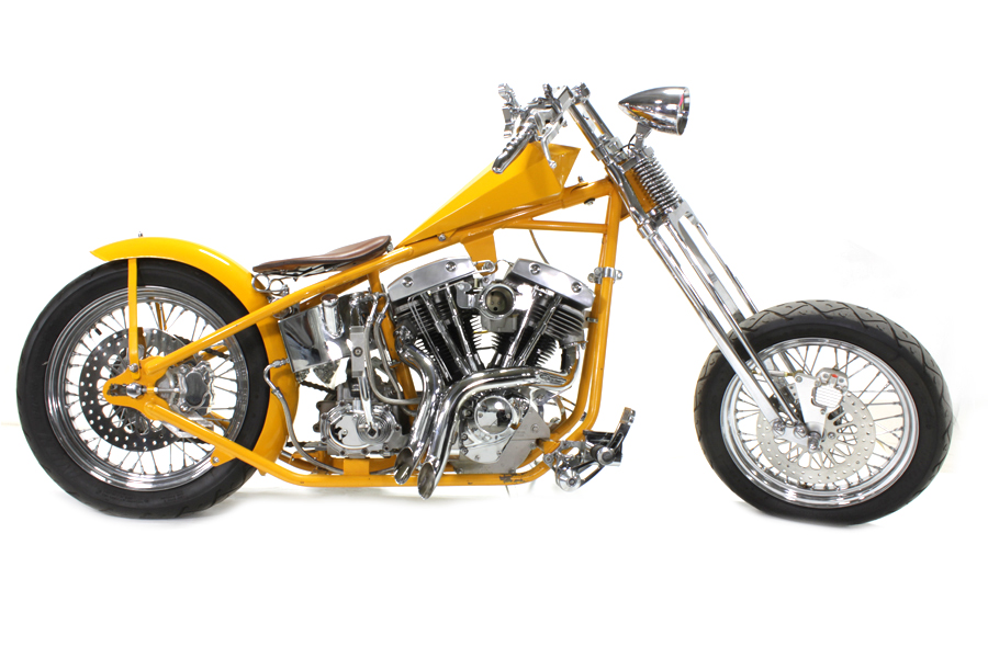Chrome Wyatt Gatling Down Draft Drag Pipes for FL & FX 1970-1984