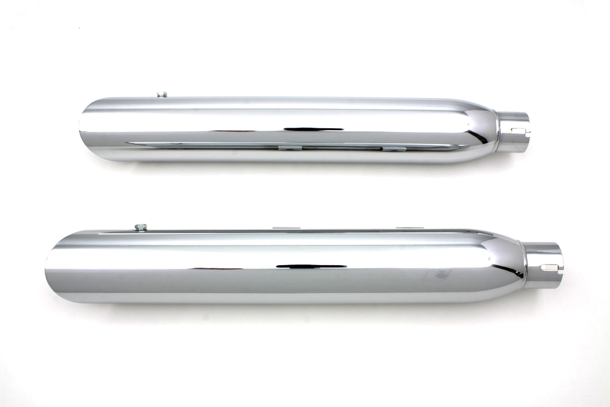 Chrome XL 2014-UP Slash Muffler Set