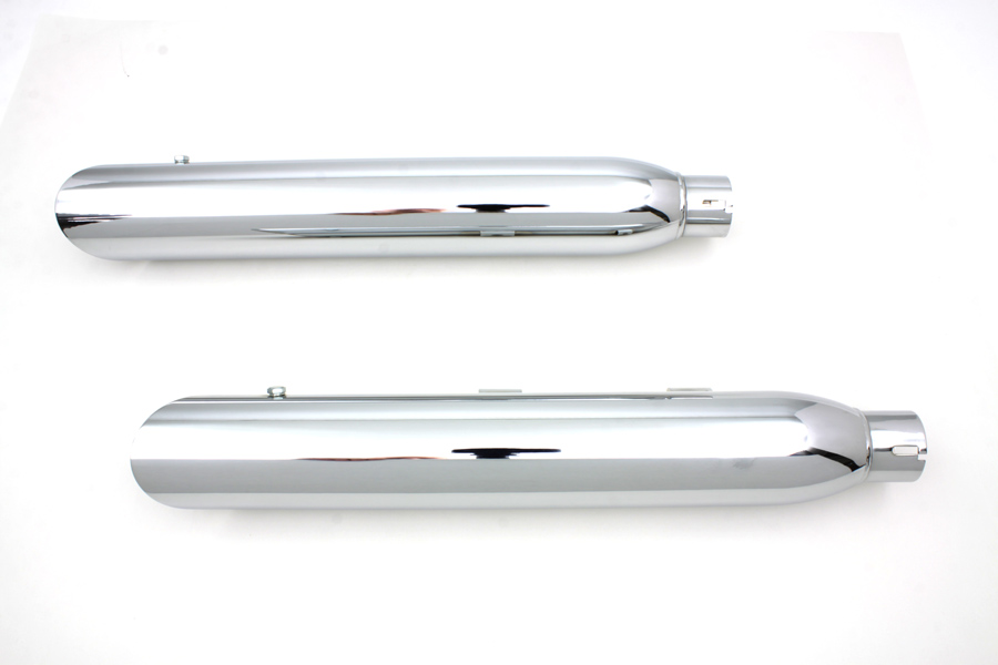 Chrome XL 2014-UP Slash Muffler Set
