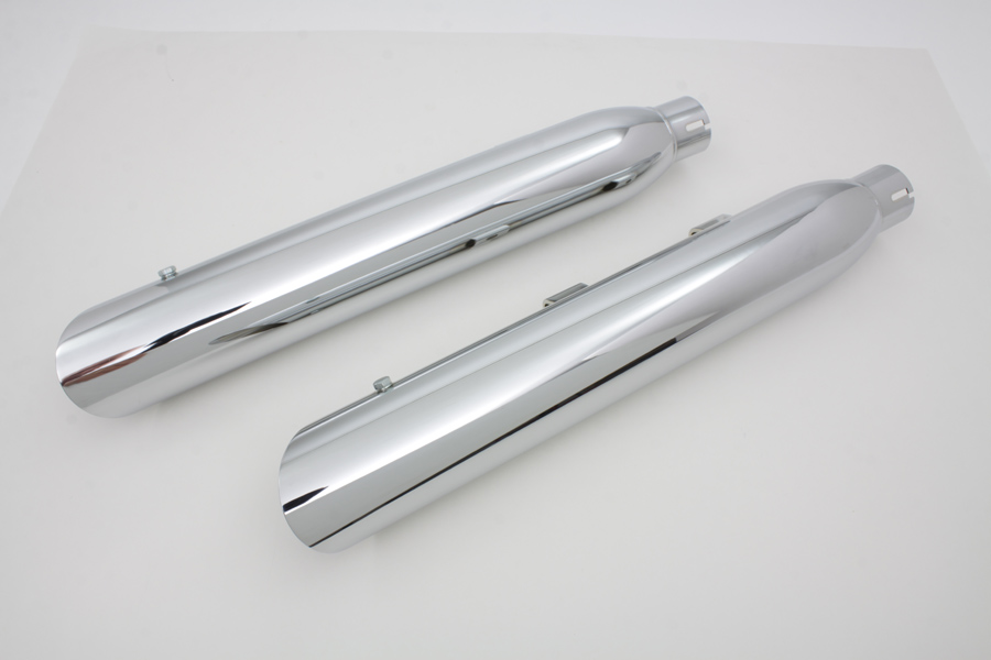 Chrome XL 2014-UP Slash Muffler Set