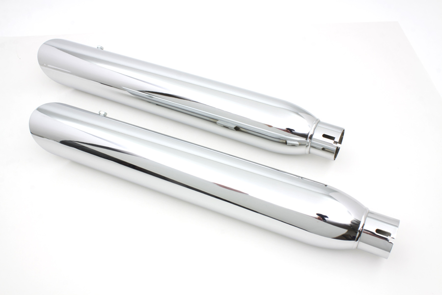 Chrome XL 2014-UP Slash Muffler Set