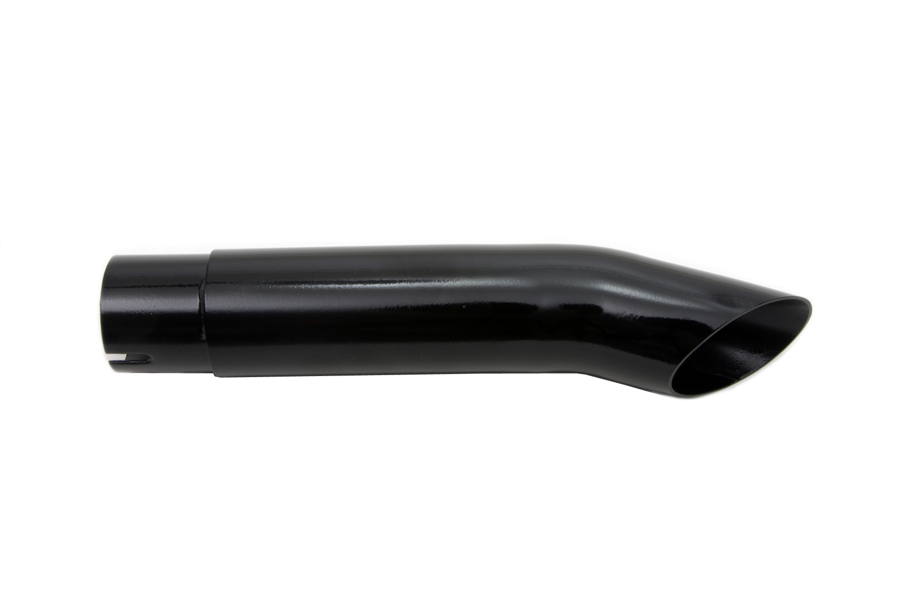 Black Turn Out Style WR Exhaust Pipe End for W 1930-1952