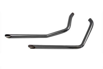 Six Exhaust Drag Pipe Sets for FXST 1986-2006