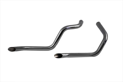 1 3/4 in. Goose Exhaust Harley Drag Pipes Set for 1979 XL Sportster
