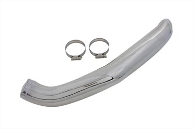 Chrome Extended Front Heat Shield for 1983-up Harley FLT