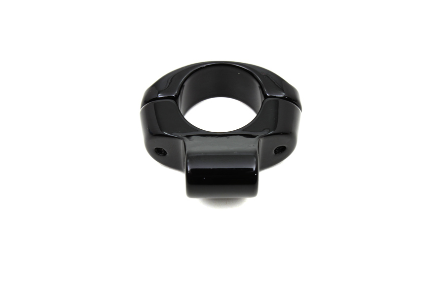 Deco Mirror Clamp Black for 1" Handlebars