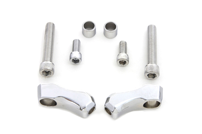 Front Turn Signal Relocation Mounts for Harley FXDL & FXDF 2008-10