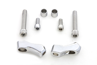 Front Turn Signal Relocation Mounts for Harley FXDL & FXDF 2008-10