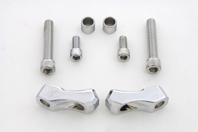 Front Turn Signal Relocation Mounts for Harley FXDL & FXDF 2008-10