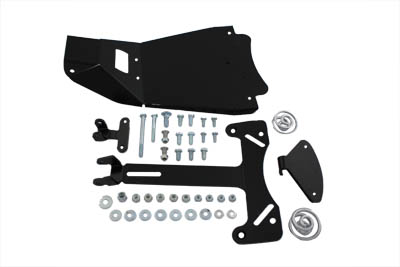 Black Solo Seat Mount Kit for Harley FXD & FXDWG 1991-1995