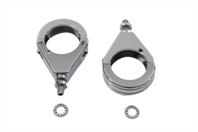 Turn Signal Clamp Set with Grooves for 39mm Forks Harleys