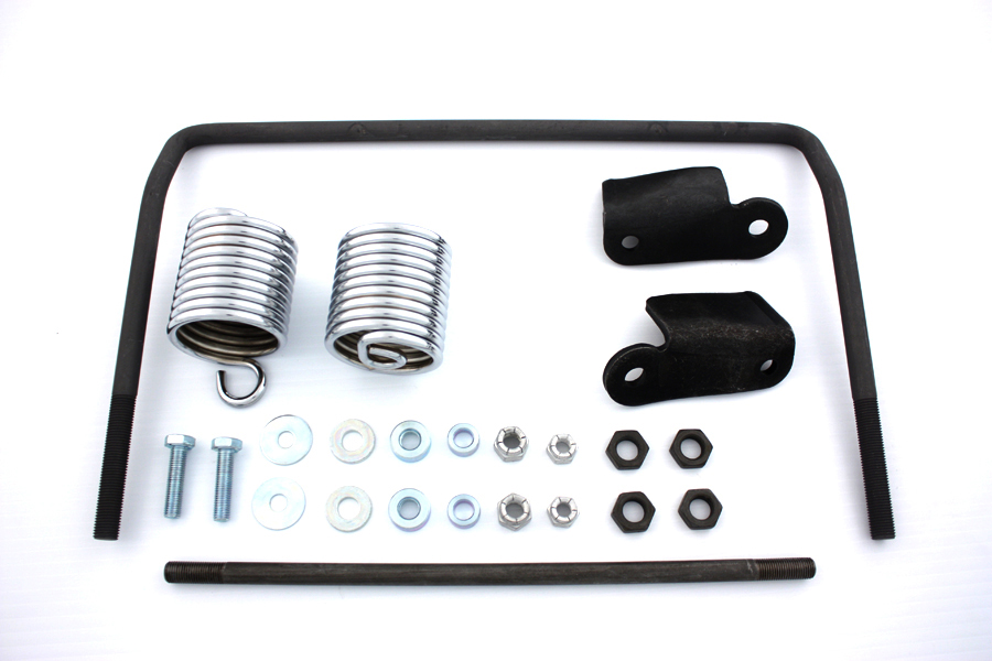 Auxiliary Seat Spring Bracket Kit for Harley FL 1958-1964 Big Twins