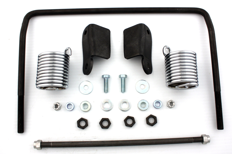 Auxiliary Seat Spring Bracket Kit for Harley FL 1958-1964 Big Twins