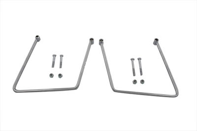 Chrome Saddlebag Support for 1979-1981 Harley XL Sportster