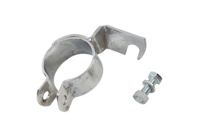 Chrome Crossover Header Clamp for 1948-1964 Harley FL Big Twin