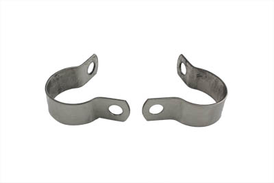 Handlebar Clamp Set Stainless Steel for 1936-1972 Big Twins