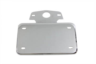 Tail Lamp License Plate Holder Horizontal 4" x 7" for Big Twins