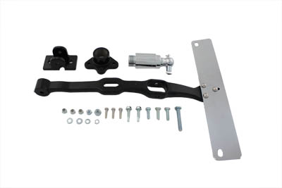 Black Seat T and Piston Kit for Harley FLST & FXST 1984-1999