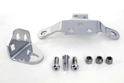 Top Motor Mount Set Chrome for Harley FXST & FLST 2006-UP