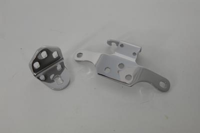 Chrome Top Motor Mount Set for FXST & FLST 1984-1998 SoftaIls