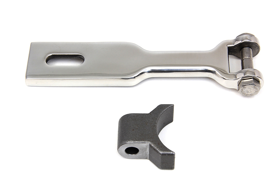 Solo Seat Hinge Kit, Polished Stainless Steel