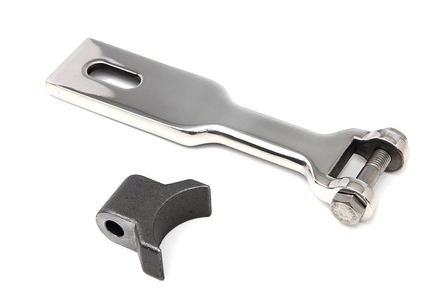 Solo Seat Hinge Kit, Polished Stainless Steel