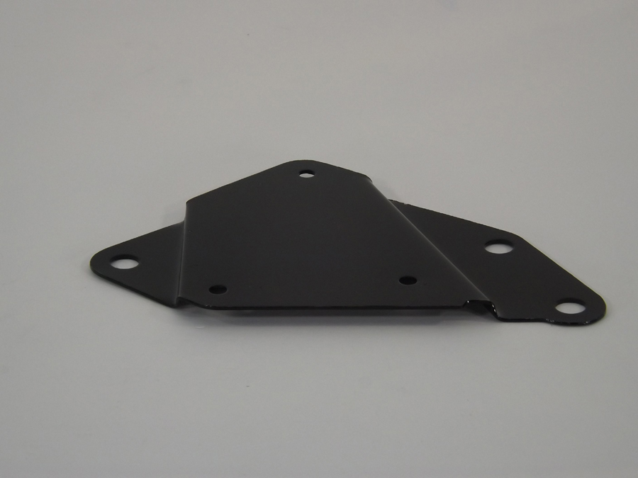 Tool Box Bracket Right Side Black for 1986-1999 Softails