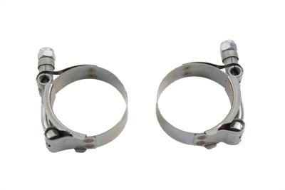 Stainless Manifold Clamp for 1957-1985 Harley XL Sportster