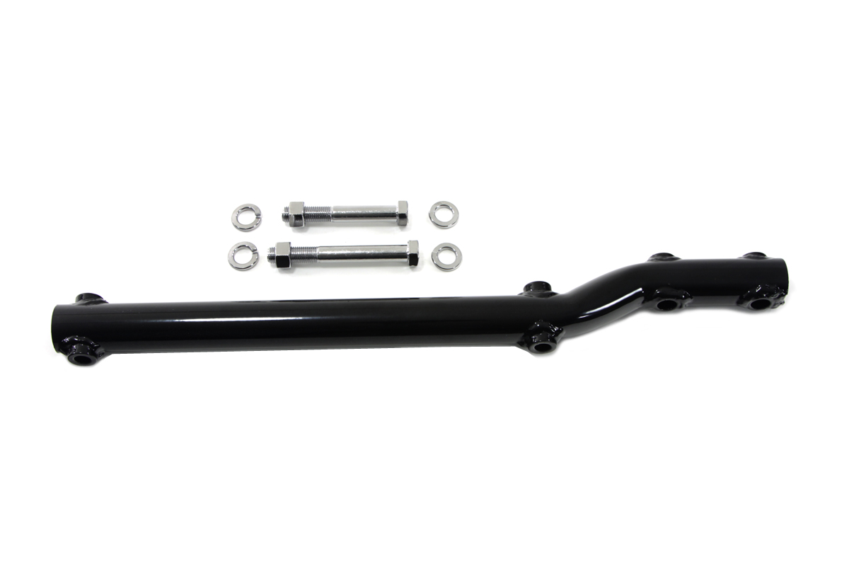 Right Side Black Muffler Support for FL 1958-1984 Harley Big Twin