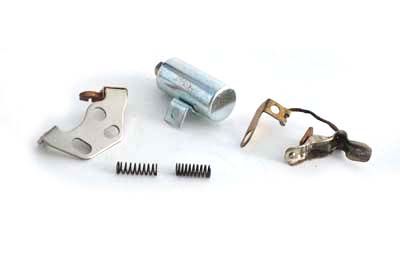 Ignition Points and Condenser Kit for 1930-1947 Big Twins & 45"