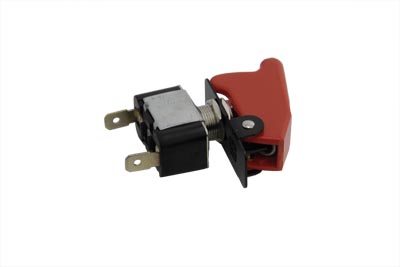 Toggle Switch 20 Amp with Red Cap for Harleys & Customs