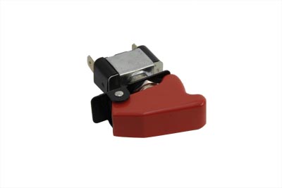 Toggle Switch 20 Amp with Red Cap for Harleys & Customs