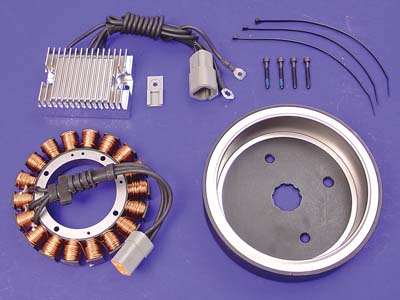 Alternator Charging System Kit 38 Amp for Harley 1999-03 Big Twins