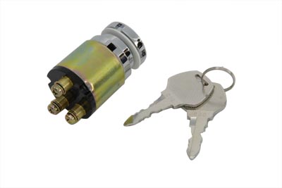 Ignition Key Switch for Harley 1977-1998 FX, FXR & XL Sportsters