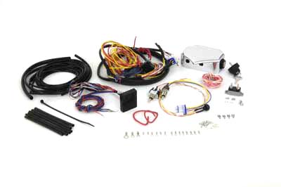 Wire Plus Chopper Wiring Harness Kit w/ 3 Hidden Switches